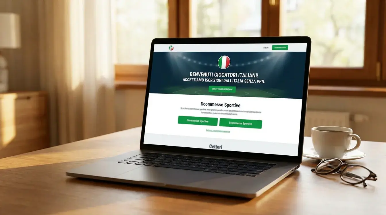 Bookmaker che accetta giocatori italiani senza restrizioni
