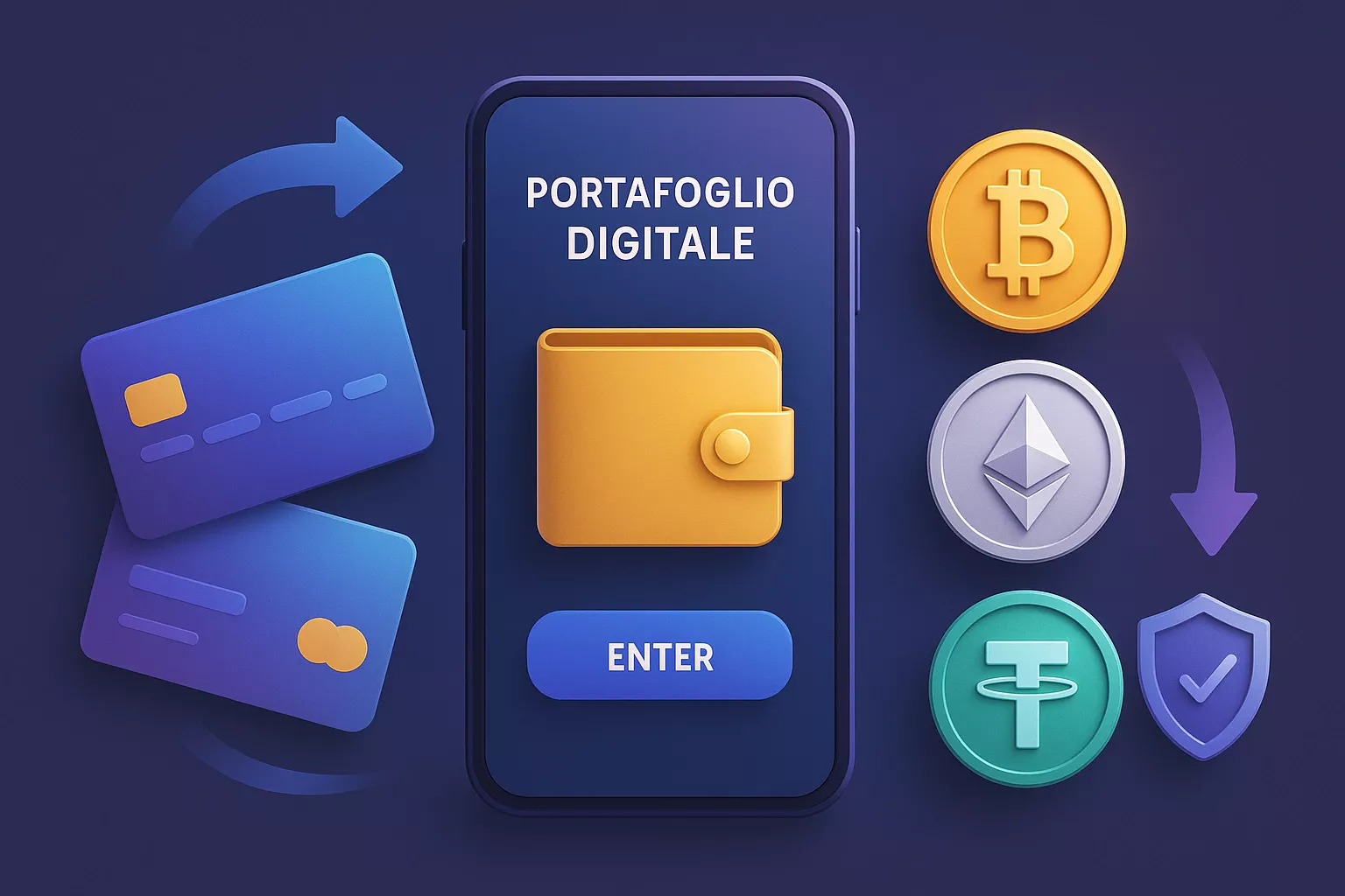 Metodi di pagamento per scommesse online: e-wallet, criptovalute Bitcoin ed Ethereum, transazioni sicure