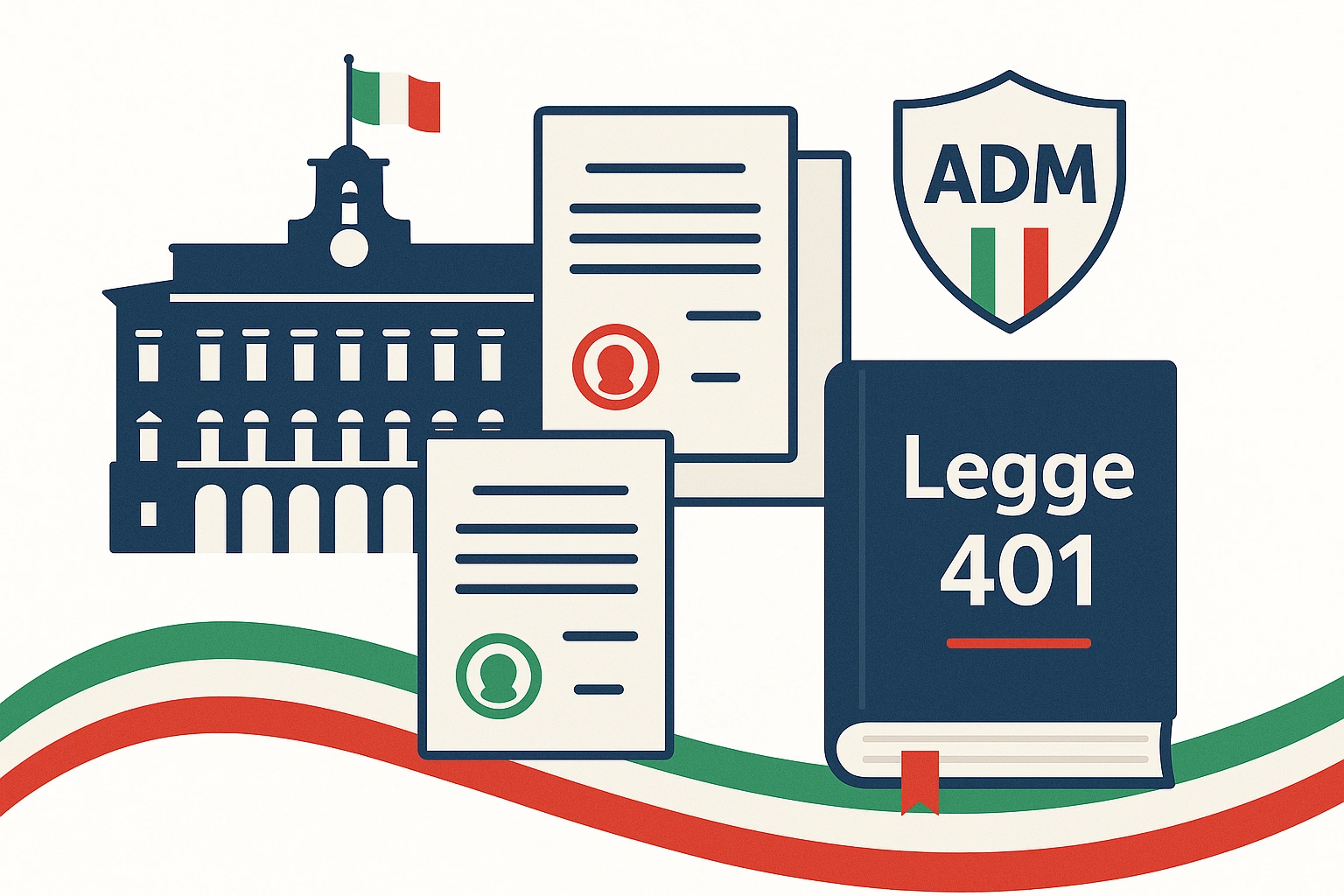 Normativa italiana sul gioco d'azzardo e regolamentazione ADM