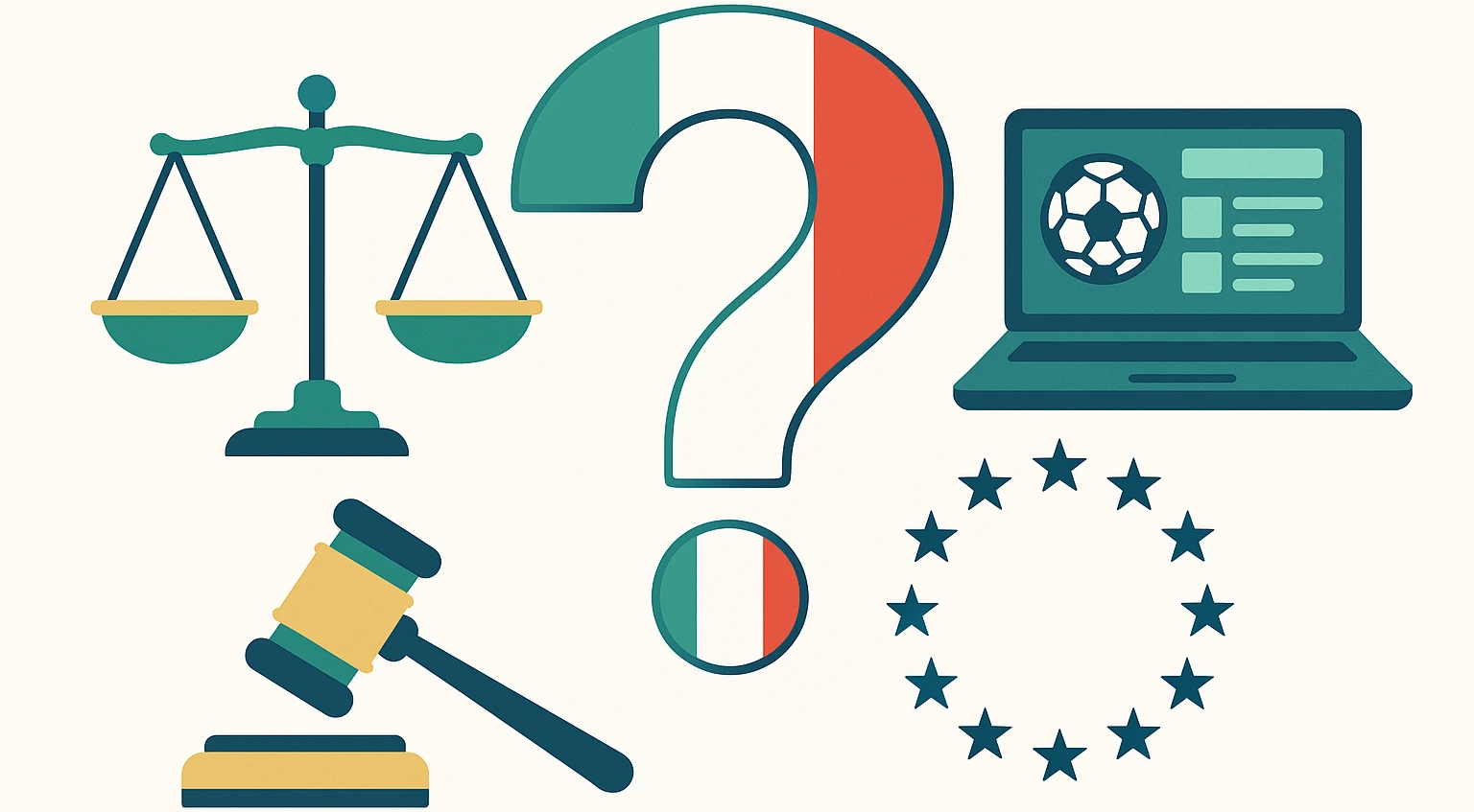 Scommesse su siti stranieri sono legali in Italia - guida completa alla normativa