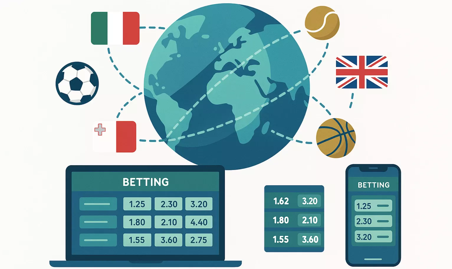 Guida ai siti scommesse stranieri e bookmaker internazionali per scommettitori italiani
